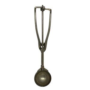 VTG Metal Ice Cream Scoop 9.5" Mechanical Release Trigger Handle Kitchen Utensil